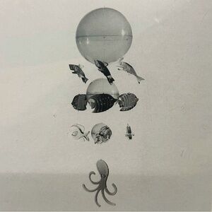 IKEA Korall Bubblor Mobile Annika Grotell Ocean Fish Sea Life